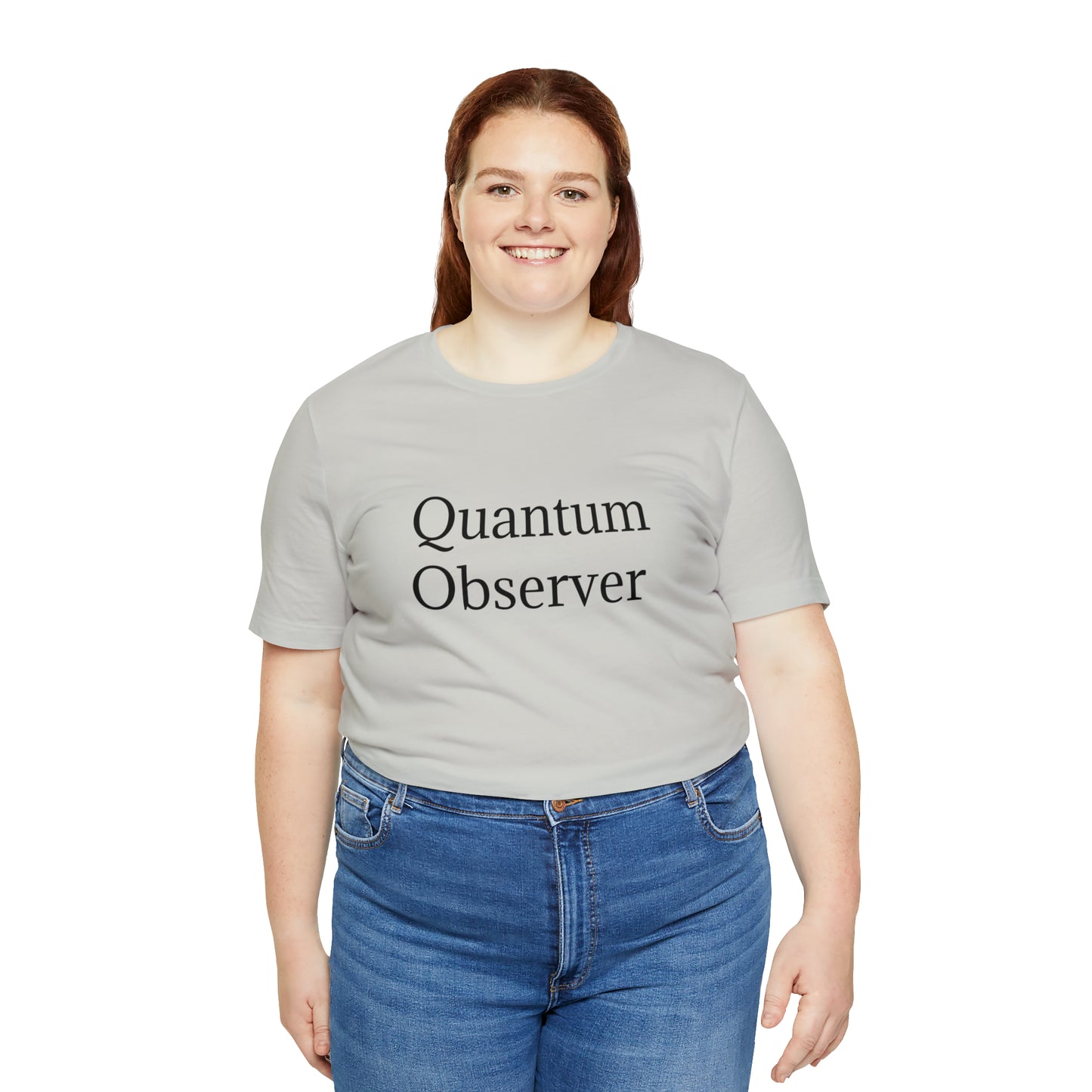 Quantum Observer Unisex Jersey Short Sleeve Tee