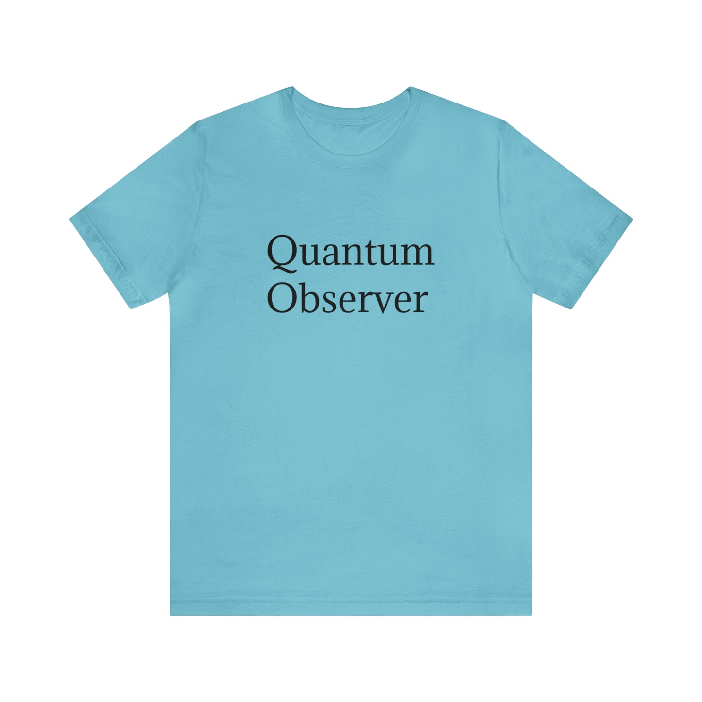 Quantum Observer Unisex Jersey Short Sleeve Tee
