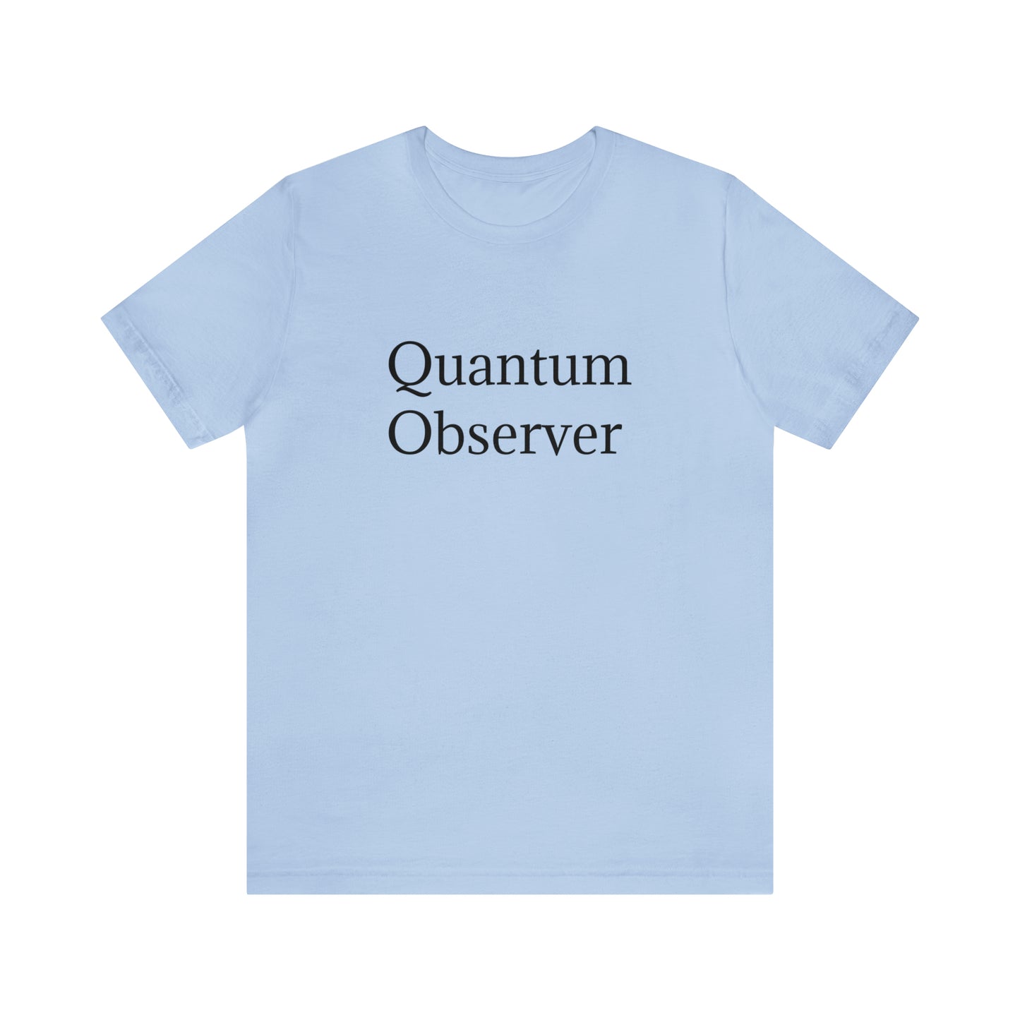 Quantum Observer Unisex Jersey Short Sleeve Tee