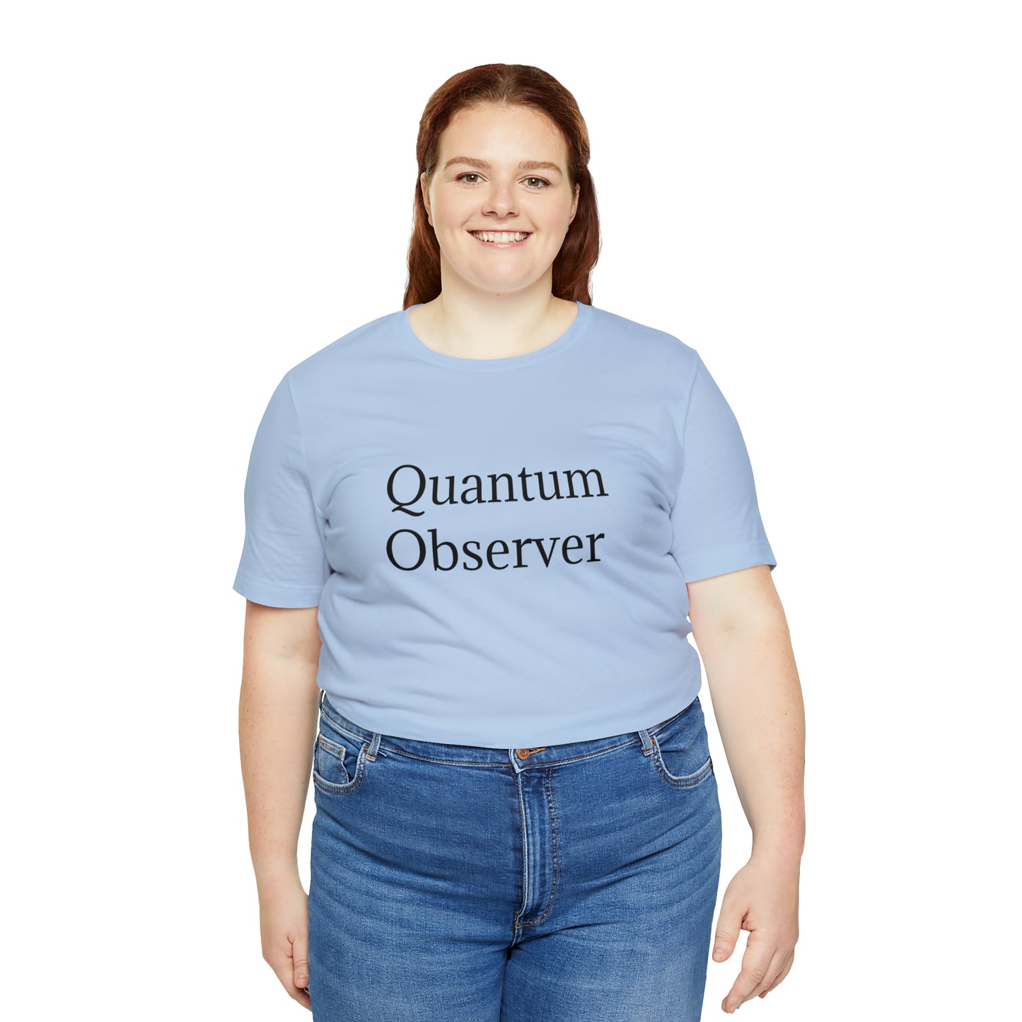 Quantum Observer Unisex Jersey Short Sleeve Tee