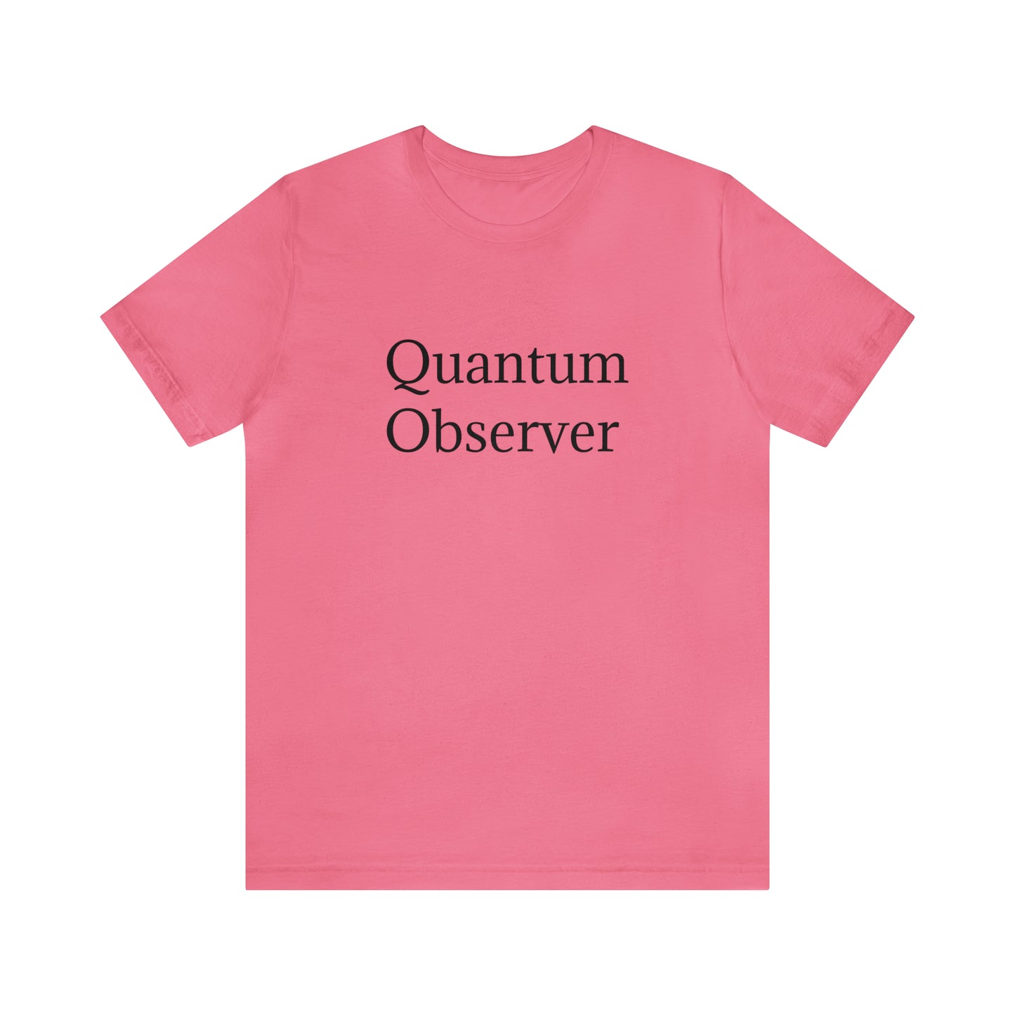 Quantum Observer Unisex Jersey Short Sleeve Tee