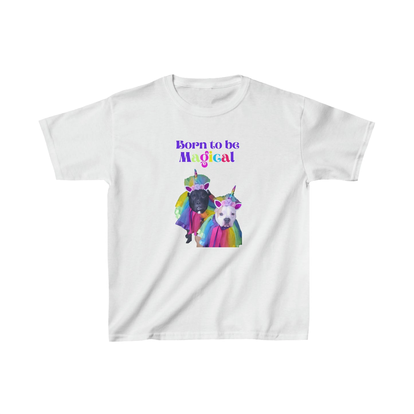 Born To be Magical Unicorn Kids Heavy Cotton™ Tee