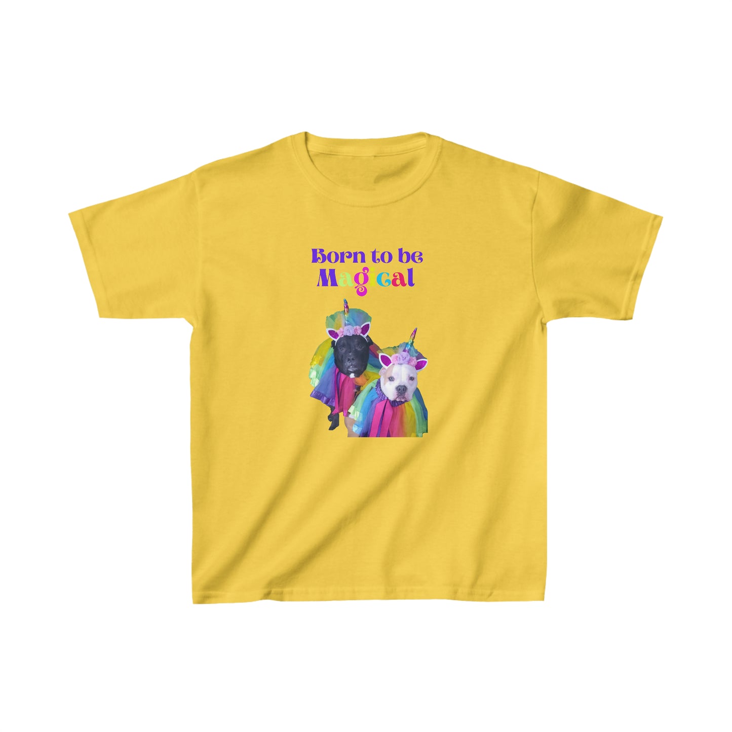 Born To be Magical Unicorn Kids Heavy Cotton™ Tee