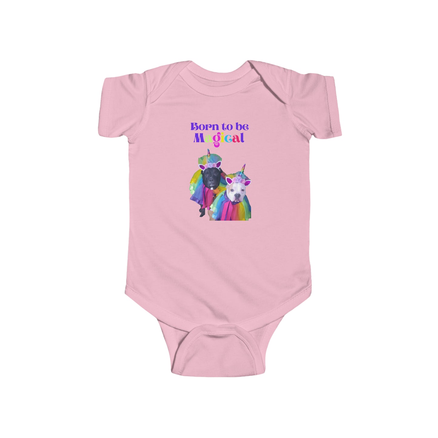 Born to be Magical Unicorn Infant Fine Jersey Bodysuit