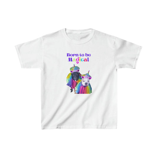 Born To be Magical Unicorn Kids Heavy Cotton™ Tee